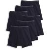 imageJockey Mens Underwear Lightweight Classic 5quot Boxer Brief  6 PackBlack
