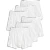imageJockey Mens Underwear Lightweight Classic 5quot Boxer Brief  6 PackWhite