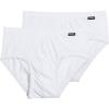 imageJockey Mens Underwear Mens Elance Poco Brief  2 PackWhite