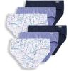 imageJockey Womens Underwear Plus Size Elance Bikini  6 PackBlue OrionFlower Garden PurpleThunder Blue