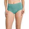 imageJockey Womens Underwear Worry Free Cotton Stretch Heavy Absorbency BriefAquamarine