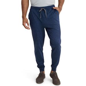 imageJockey Mens Activewear EVERACTIVE Tall Man Knit JoggerMarine Heather