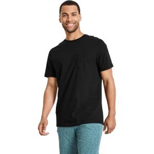 imageJockey Mens Casualwear Made in America Heritage Short Sleeve Pocket TeeBlack