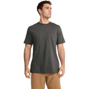 imageJockey Mens Casualwear Made in America Heritage Short Sleeve Pocket TeeBrunswick Green