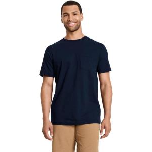 imageJockey Mens Casualwear Made in America Heritage Short Sleeve Pocket TeeTrue Navy