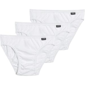 imageJockey Mens Underwear Mens Elance Bikini  3 PackWhite