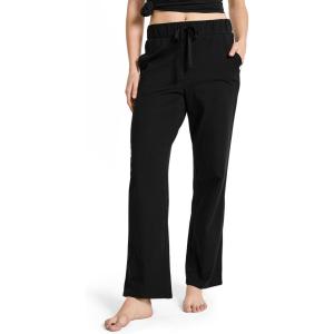 imageJockey Womens Sleepwear Organic Cotton Stretch PantBlack