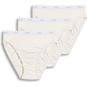 imageJockey Womens Underwear Classic French Cut  3 PackIvory