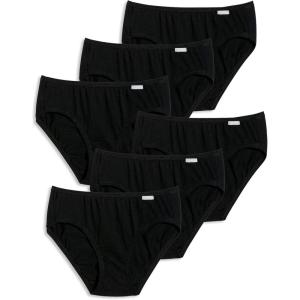 imageJockey Womens Underwear Elance Bikini  6 PackBlack