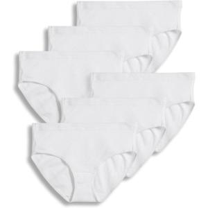 imageJockey Womens Underwear Elance Breathe Hipster  6 PackWhite