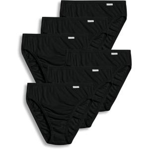 imageJockey Womens Underwear Elance French Cut  6 PackBlack