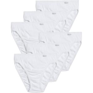 imageJockey Womens Underwear Elance French Cut  6 PackWhite