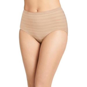 imageJockey Womens Underwear Matte ampamp Shine Seamfree Full Rise BriefLight