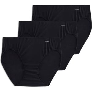 imageJockey Womens Underwear No Panty Line Promise Bikini  3 PackBlack