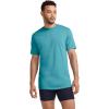 imageJockey TShirts for Men  Crew Neck Undershirts Cotton Mens TShirts  3 PackBeachy Blue