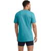 imageJockey TShirts for Men  Crew Neck Undershirts Cotton Mens TShirts  3 PackBeachy Blue