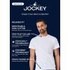 imageJockey TShirts for Men  Crew Neck Undershirts Cotton Mens TShirts  3 PackGrey Heather