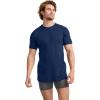 imageJockey TShirts for Men  Crew Neck Undershirts Cotton Mens TShirts  3 PackJust Past Midnight
