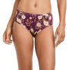imageJockey Womens Underwear Supersoft Hipster  3 PackDreamy Floral ThicketPrimrose PinkPurple Haze