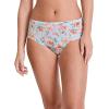 imageJockey Womens Underwear Supersoft Hipster  3 PackFormal Light Blue FloralSunrise PeachEcho Blue