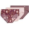 imageJockey Womens Underwear Supersoft Hipster  3 PackDreamy Floral ThicketPrimrose PinkPurple Haze