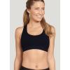 imageJockey Womens Bra Seamfree Mid Impact Sports BraBlack