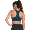 imageJockey Womens Bra Seamfree Mid Impact Sports BraOcean Sky