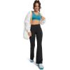 imageJockey Womens Bra Seamfree Mid Impact Sports BraTeal Slate