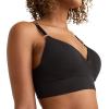 imageJockey Womens Bra Seamfree Smooth TShirt BraletteBlack