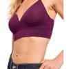 imageJockey Womens Bra Seamfree Smooth TShirt BraletteVintage Plum