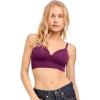 imageJockey Womens Bra Seamfree Smooth TShirt BraletteVintage Plum