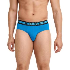 imageJockey Sport Mens Underwear Stability Pouch Microfiber BriefTurquoise