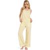 imageJockey Womens Sleepwear Soft Touch Luxe Woven CamiMelody Dot