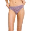 imageJockey Womens Underwear Organic Cotton Stretch Logo Thong  3 PackPurple Haze Dot