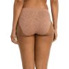 imageJockey Womens Underwear Seamfree HiCutAlmond Jacquard