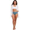 imageJockey Womens Underwear Seamfree HiCutCoastline Stripe