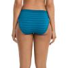 imageJockey Womens Underwear Seamfree HiCutReally Teal Stripe