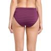 imageJockey Womens Underwear Seamfree HiCutVintage Plum Stripe