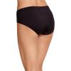 imageJockey Womens Underwear Smooth ampamp Shine Seamfree HipsterBlack