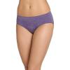 imageJockey Womens Underwear Smooth ampamp Shine Seamfree HipsterMidnight Iris