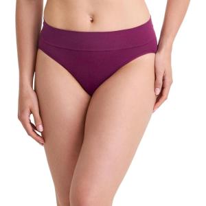 imageJockey Womens Underwear Seamfree Comfort Waist HiCutVintage Plum