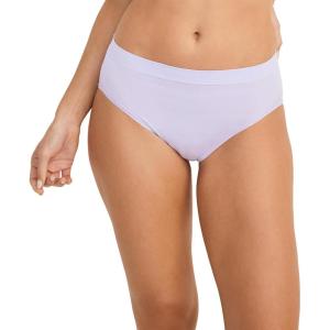 imageJockey Womens Underwear Seamfree HiCutViolet Veil Stripe