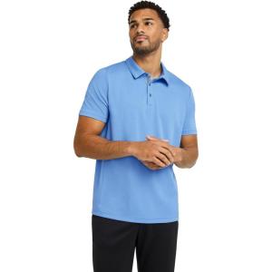 imageJockey Mens Activewear EVERACTIVE Tech Pique PoloPicasso Blue