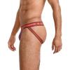 imageJockey Sport Mens Underwear Stability Pouch Microfiber Jock StrapBlack Currant
