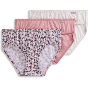 imageJockey Womens Underwear Plus Size Elance Bikini  3 PackCosmetic Pink