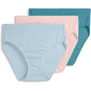 imageJockey Womens Underwear Plus Size Elance Hipster  3 PackBlushcove