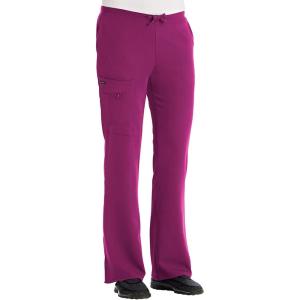 imageJockey Scrubs Classic Womens Favorite Fit Drawstring PantPlum Berry