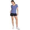imageJockey Womens Activewear EVERACTIVE VNeck TeeContinuous Blue Palm