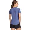 imageJockey Womens Activewear EVERACTIVE VNeck TeeContinuous Blue Palm