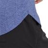 imageJockey Womens Activewear EVERACTIVE VNeck TeeContinuous Blue Palm